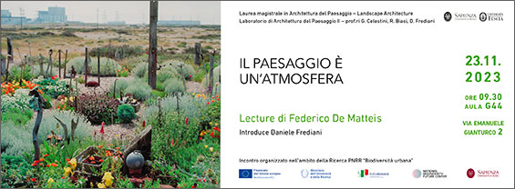 LECTURE | IL PAESAGGIO E’ UN’ATMOSFERA
