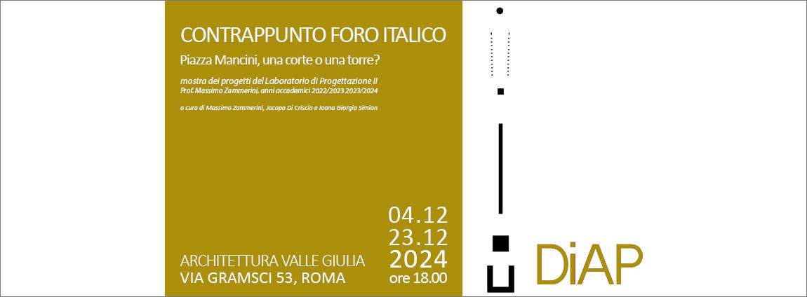 Mostra Dei Progetti Del Laboratorio Di Progettazione II 