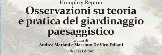 Presentazione dell'edizione italiana del libro di Humphry Repton 