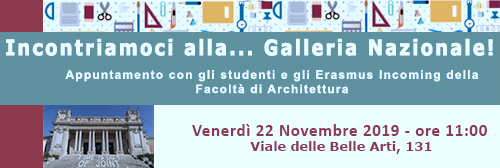 Incontriamoci alla...Galleria Nazionale 