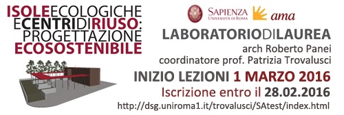 Lab.Laurea ISOLE ECOLOGICHE