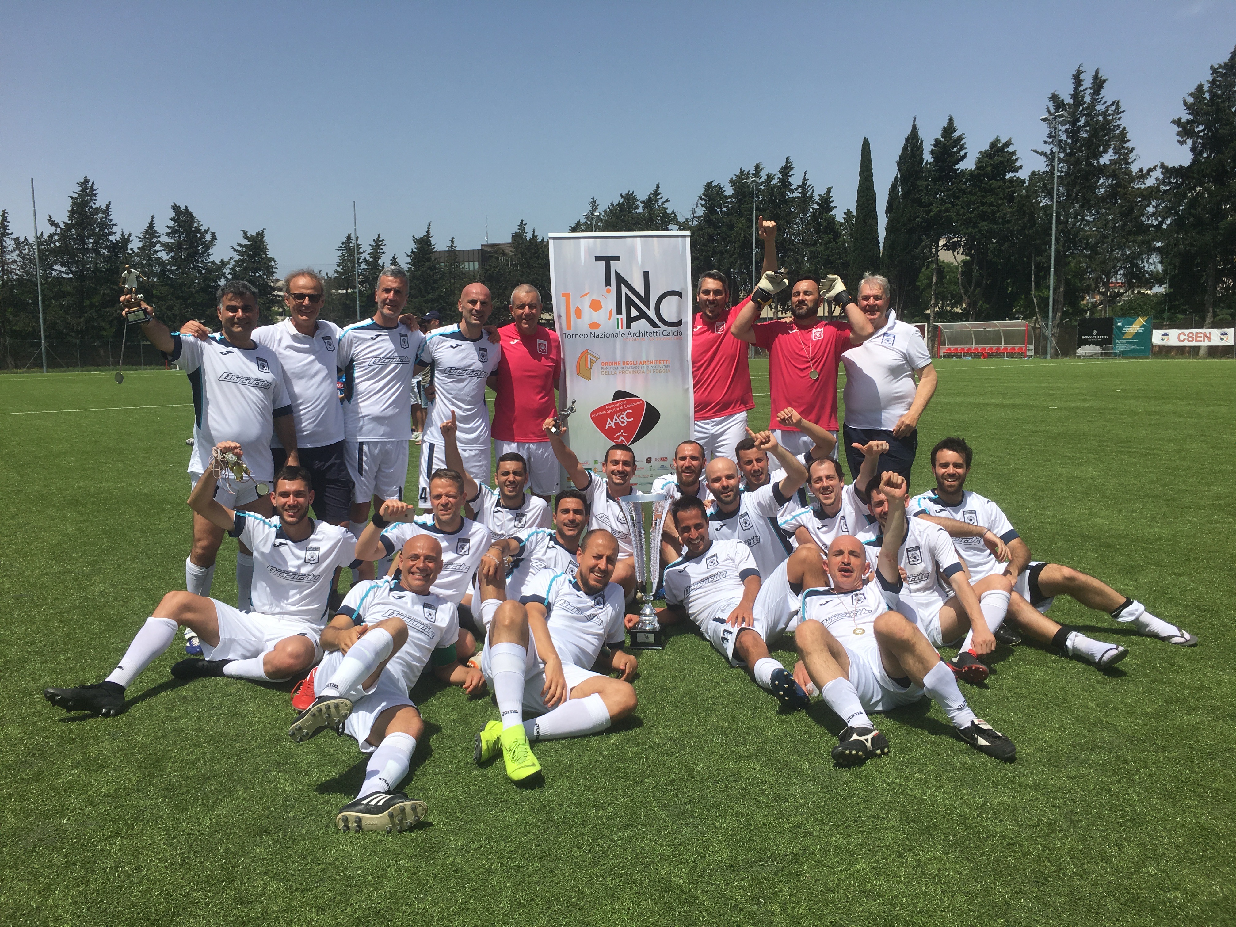 Gli Architetti Roma Calcio sono Campioni d’Italia 2019