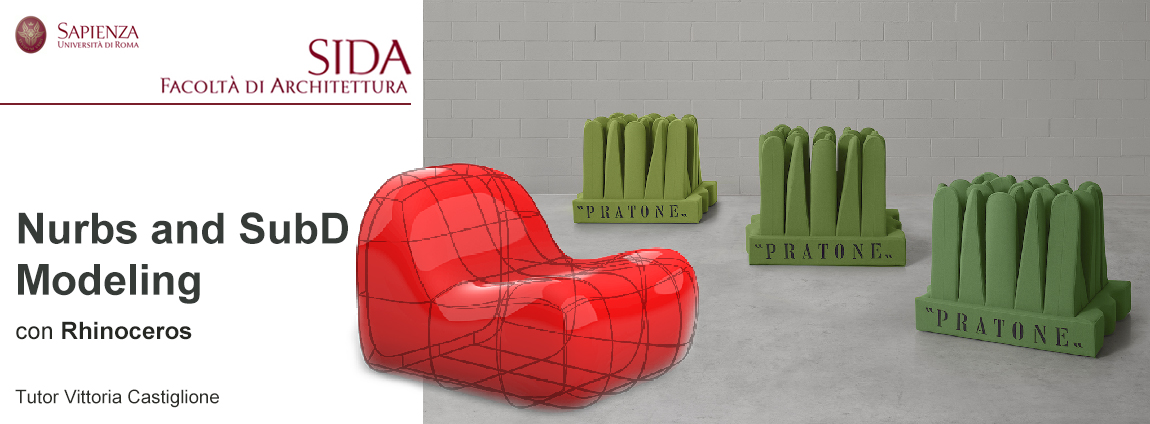 Centro S.I.D.A. 2024 | Nurbs And SubD Modeling | I Edizione