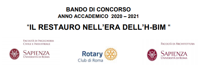 Bando concorso_“IL RESTAURO NELL’ERA DELL’H-BIM “_2020-21