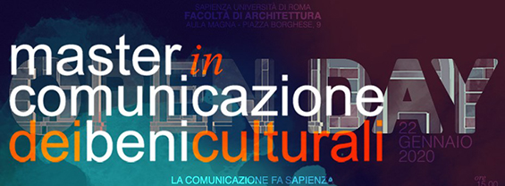 OPEN DAY Master McBEC - Comunicazione dei Beni Culturali