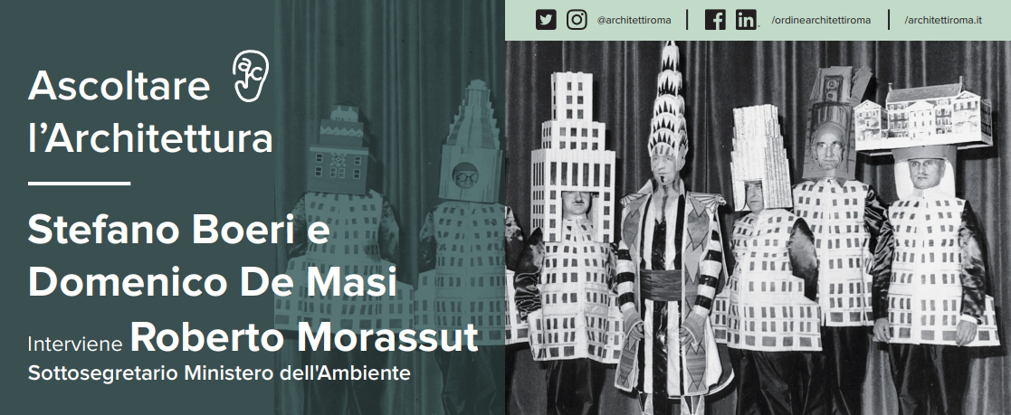 Webinar - Ascoltare l'architettura con Boeri e De Masi
