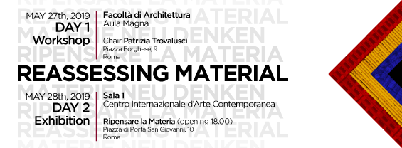 REASSESSING MATERIAL - Sapienza-AMA_Weimar-Bauhaus_Goethe-Sala1