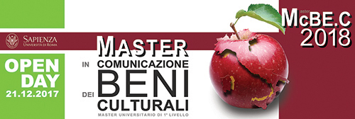 Master I liv Comunicazione dei Beni Cult 2018