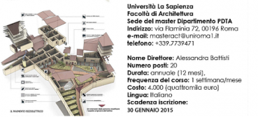 iscrizioni MASTER ACT 2^ liv.