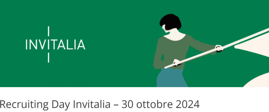 Recruiting Day Invitalia – 30 Ottobre 2024