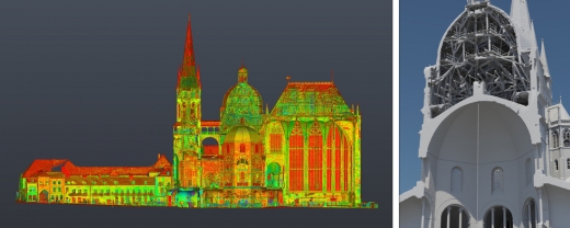 Laserscan Aachen Cathedral