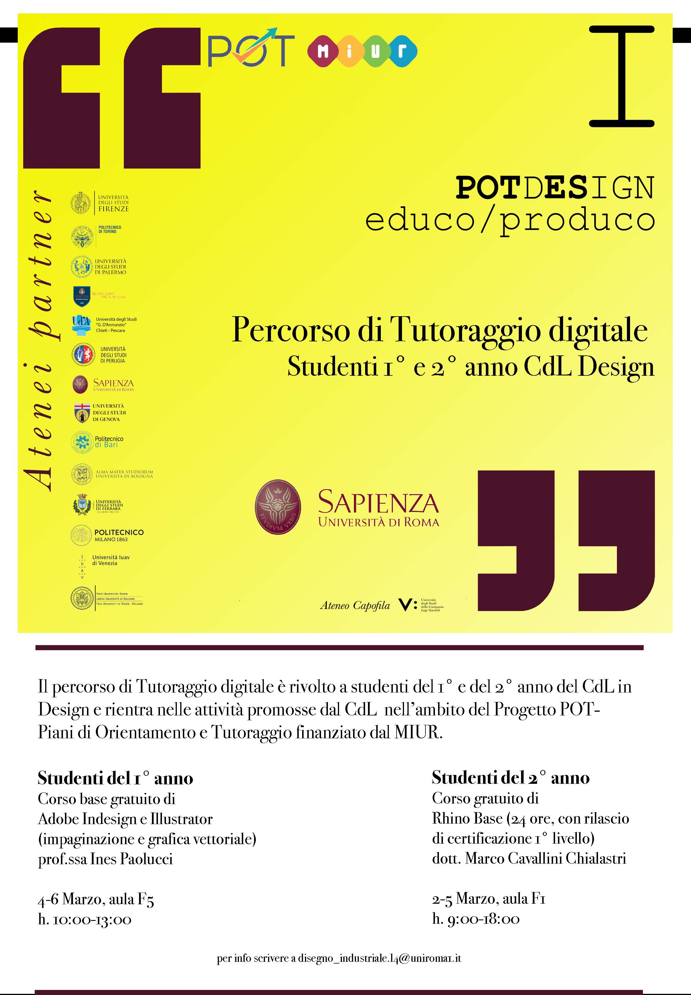 Percorso di Tutoraggio digitale