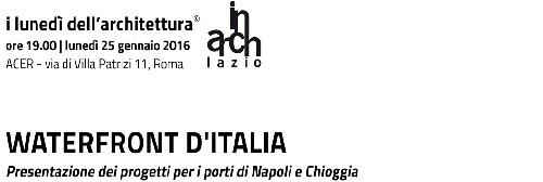 Evento WATERFRONT D'ITALIA