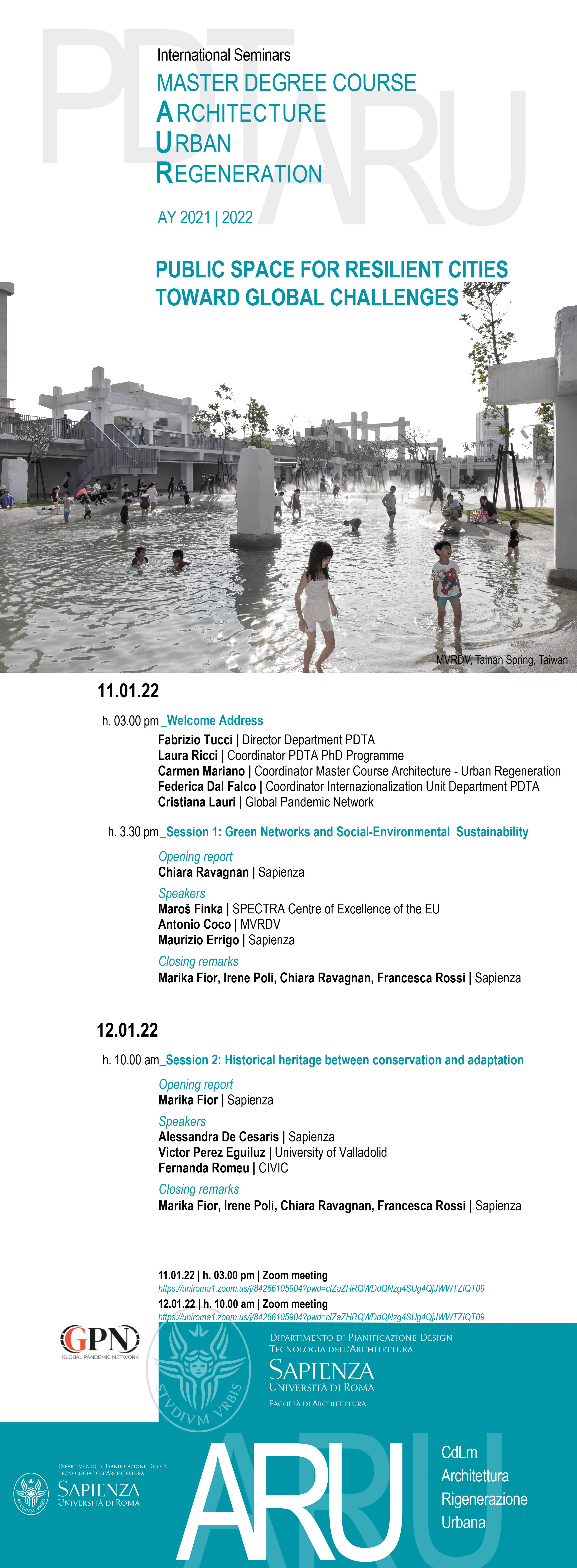 International Seminars ARU_PDTA_GPN International Seminars ARU_PDTA_GPN