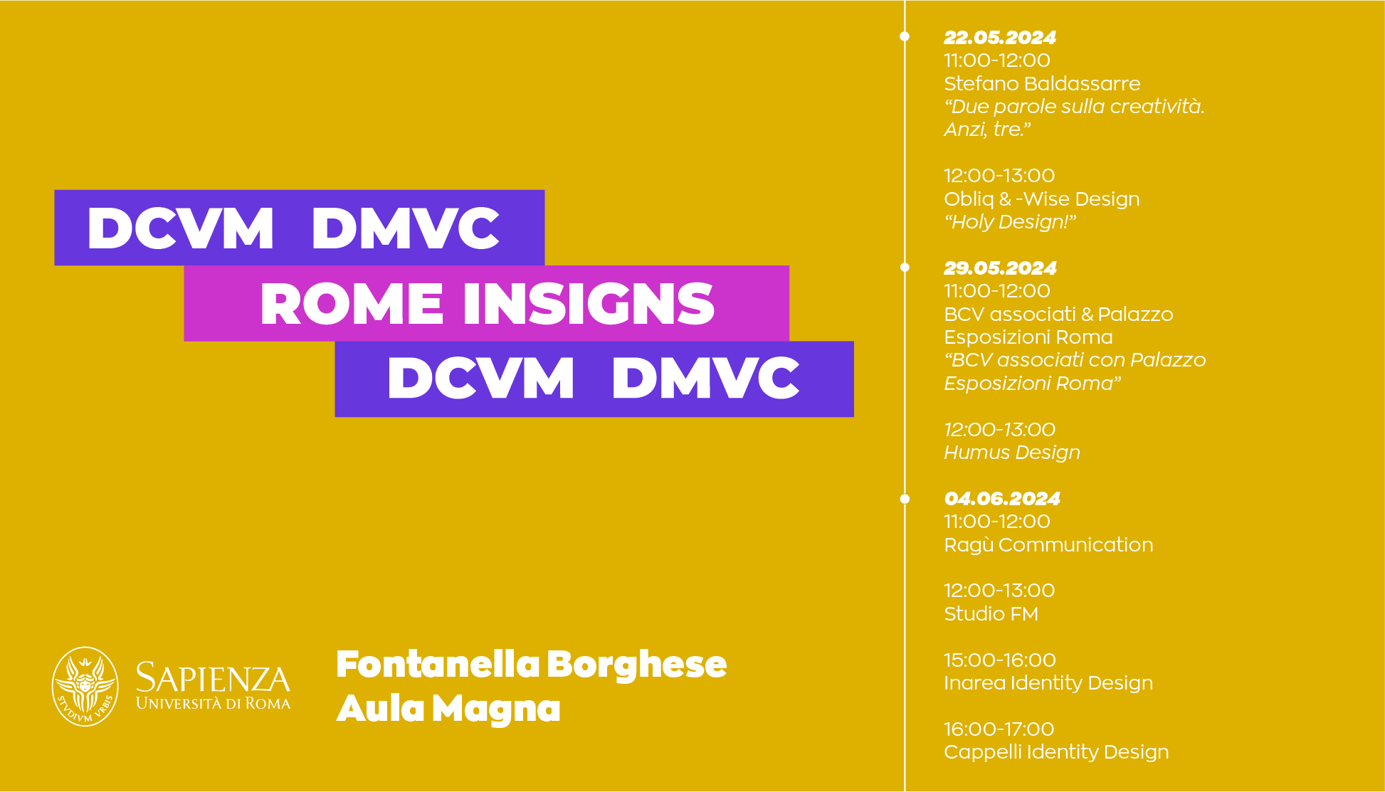 Rome InSigns_Al Via Il Ciclo Di Incontri Sui Temi Del Graphic Design