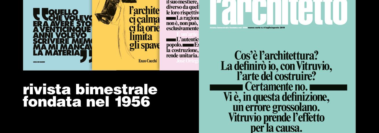 PRESENTAZIONE DELLA RIVISTA BIMESTRALE L’ARCHITETTO PRESENTAZIONE DELLA RIVISTA BIMESTRALE L’ARCHITETTO