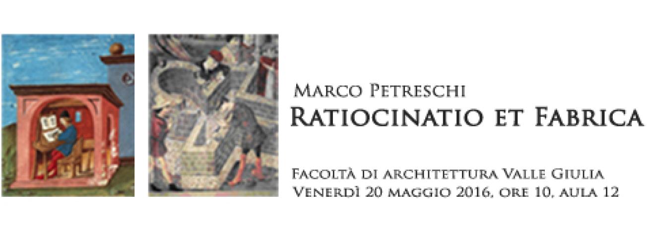 Lezione di Marco Petreschi