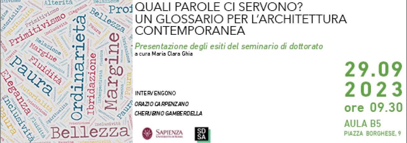 QUALI PAROLE CI SERVONO?