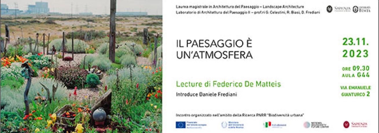 LECTURE | IL PAESAGGIO E’ UN’ATMOSFERA