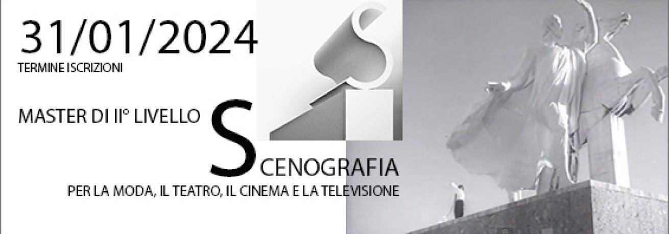 Master in Scenografia per la Moda,il Teatro,il Cinema,la Televisione
