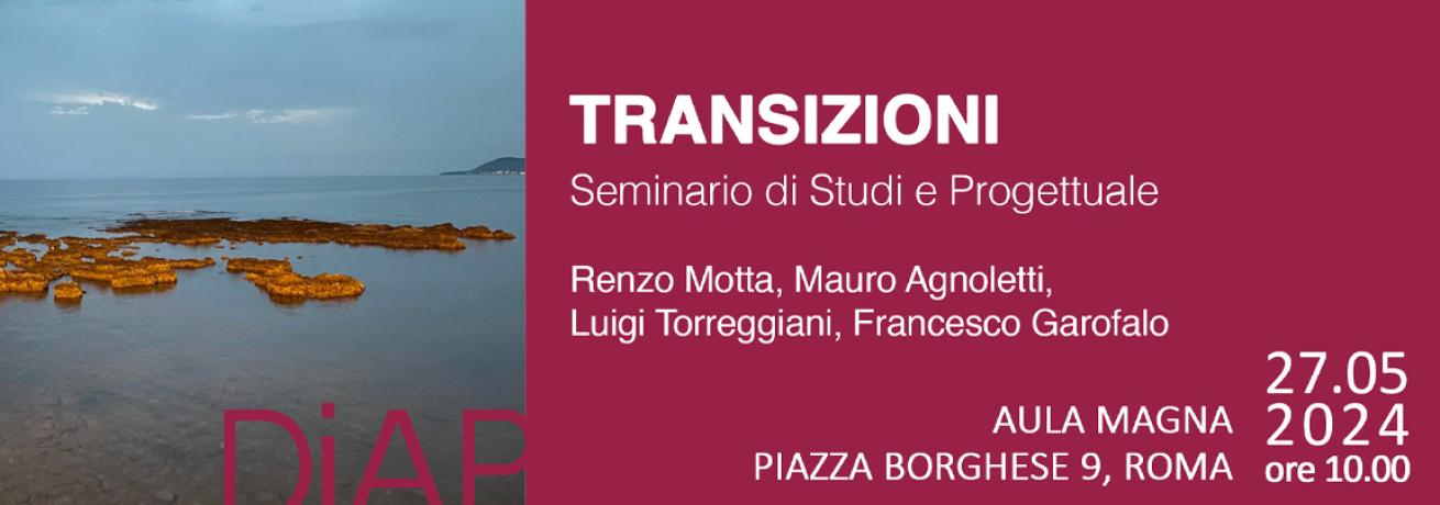 Transizioni.  Spazi Ibridi, Disturbi E Adattamenti
