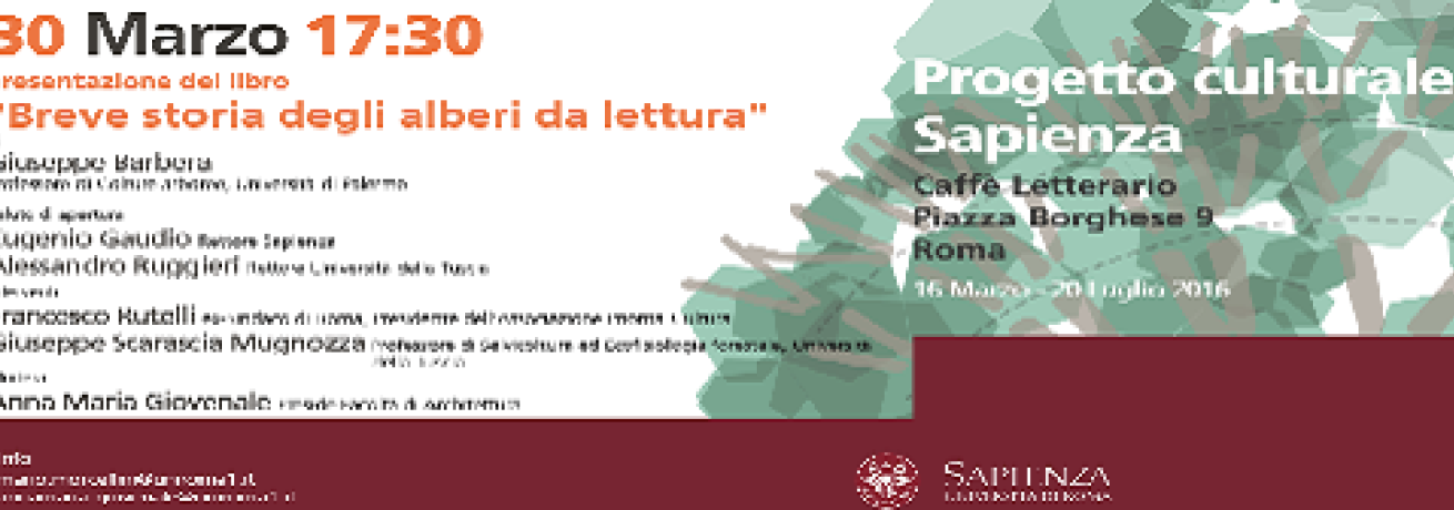 BREVE STORIA ALBERI DA LETTURA