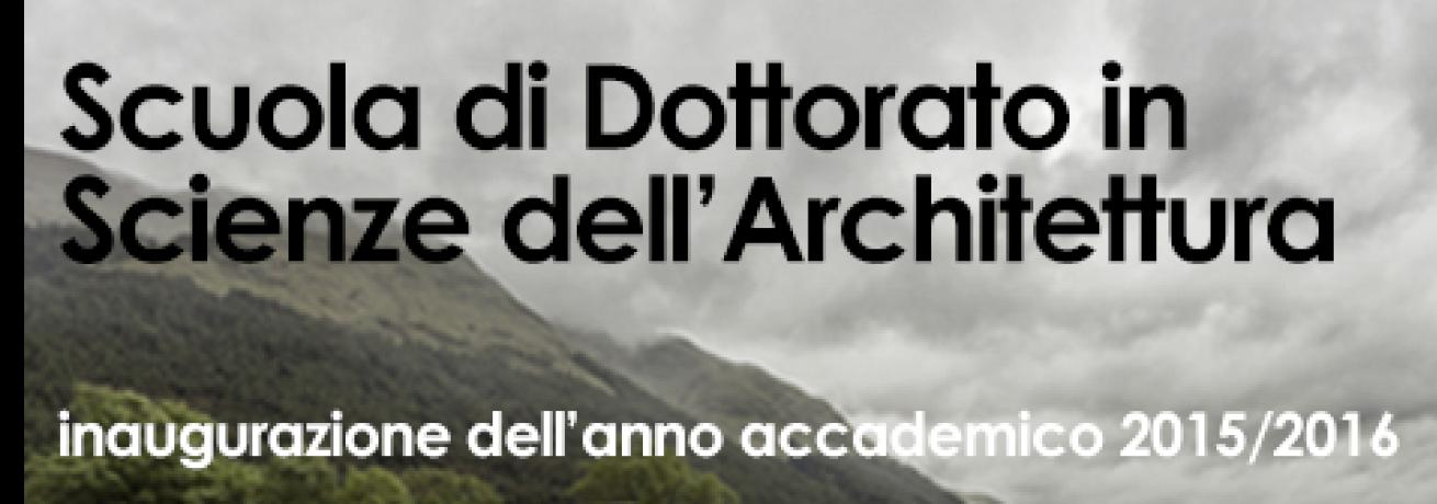 scuola dottorato inaugurazione