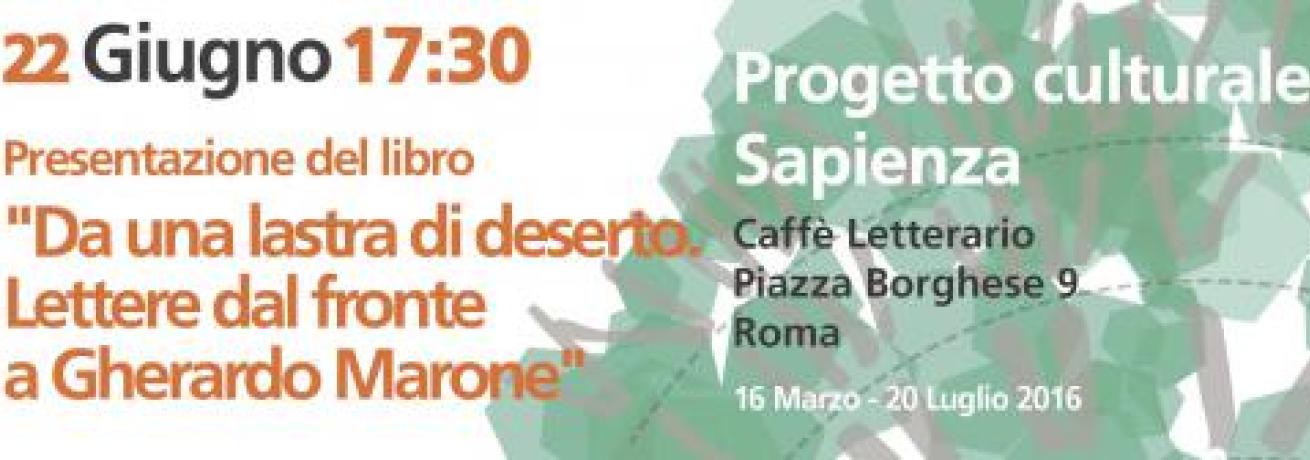 Caffè Letterario, 22 giugno