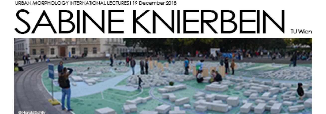 Urban Morphology INTERNATIONAL LECTURES