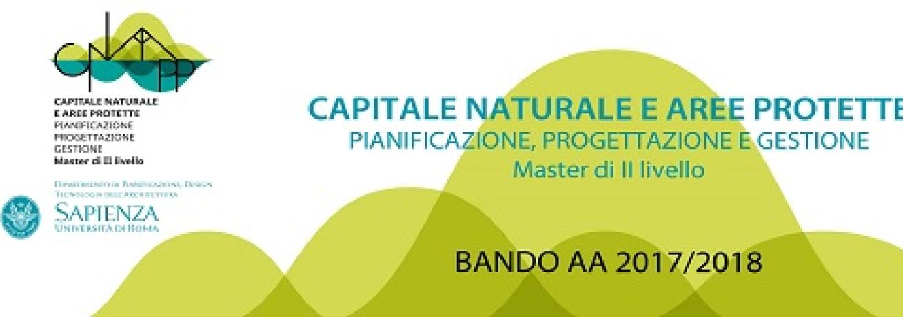 BANDO MASTER "CAPITALE NATURALE E AREE PROTETTE"