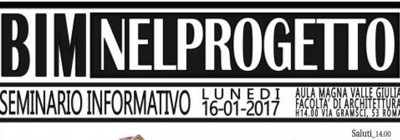 BIM NEL PROGETTO BIM NEL PROGETTO
