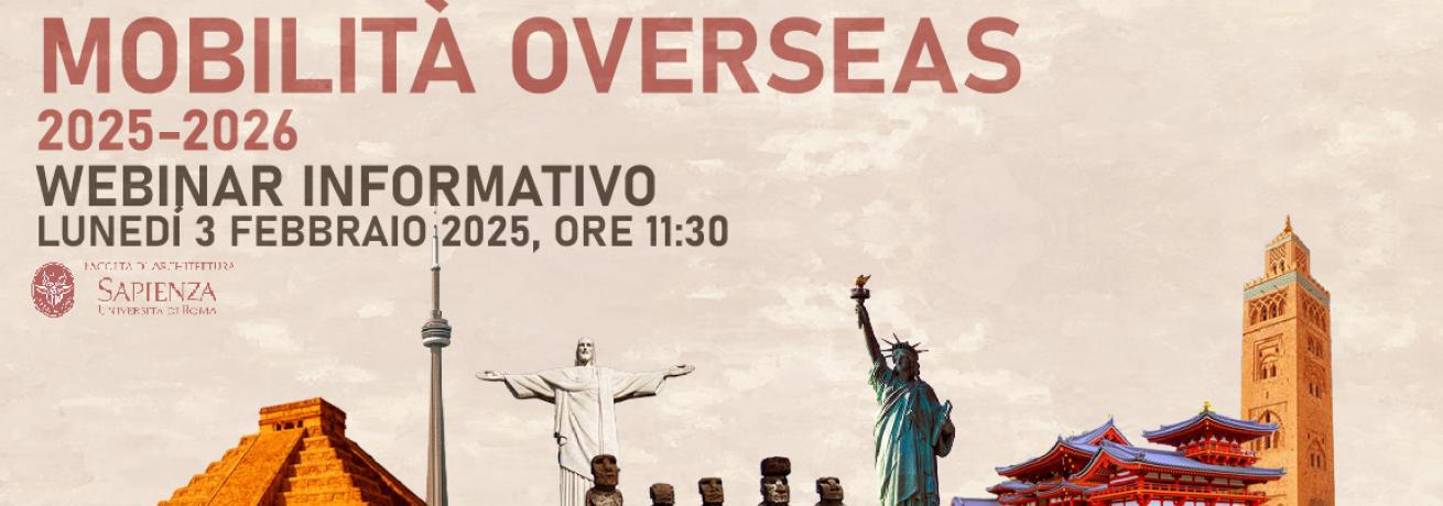 WEBINAR PRESENTAZIONE BANDO OVERSEAS 2025-26