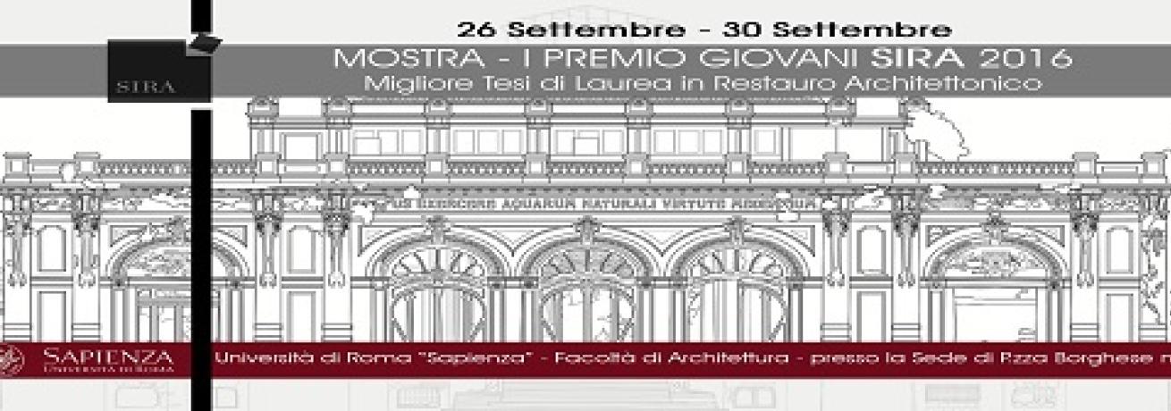 I PREMIO GIOVANI SIRA 2016