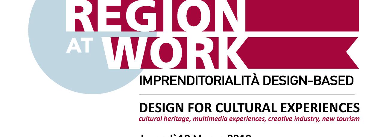 Lazio: Region at Work. Imprenditorialità Design-Based