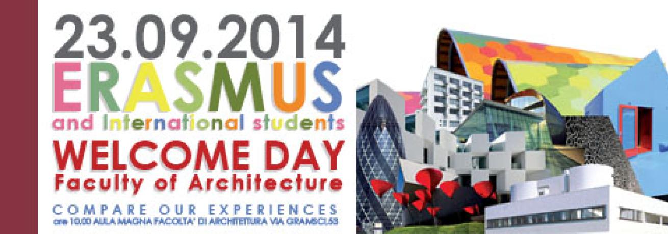 welcome day Erasmus 2014/2015