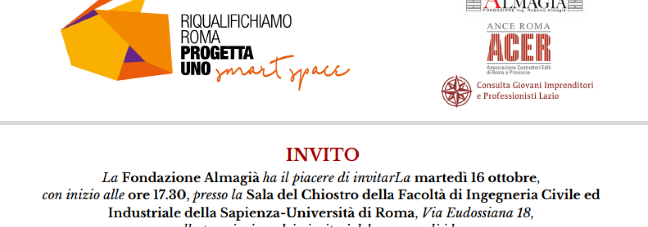 Premiazione concorso di idee "RIQUALIFICHIAMO ROMA"