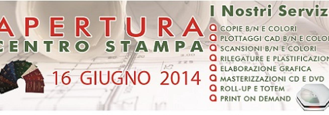 apertura centro stampa