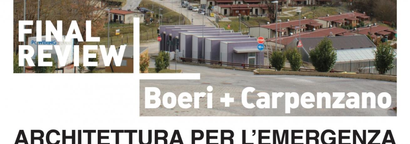 Architettura Per L'emergenza - Il Caso Di Accumoli