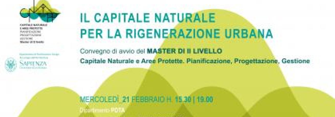 Il Capitale naturale per la rigenerazione urbana