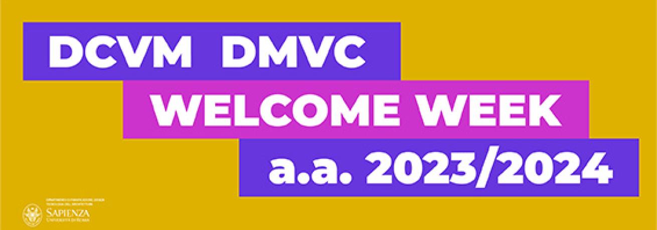 DCVM | DMVC Welcome Week a.a. 2023/2024