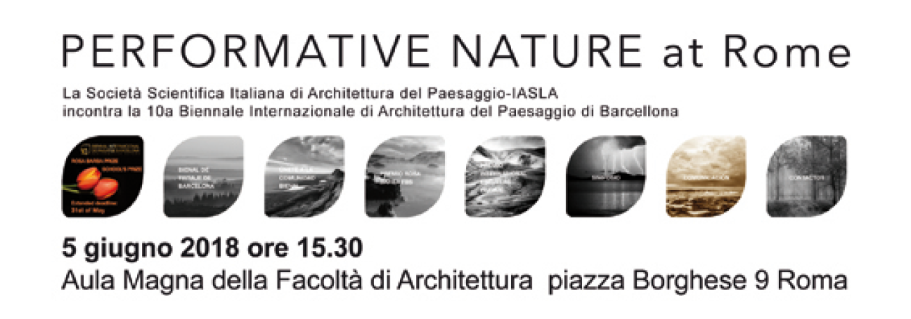 IASLA incontra la 10a Biennale Internaz. Architettura Paesaggio