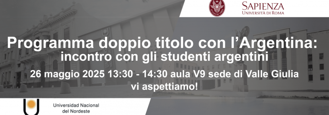 Incontro Con Gli Studenti Argentini Del Doppio Titolo