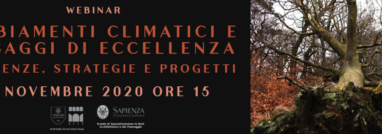 Cambiamenti climatici e paesaggi di eccellenza