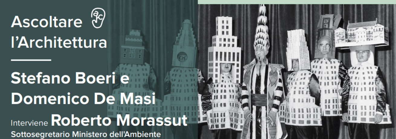 Webinar - Ascoltare l'architettura con Boeri e De Masi