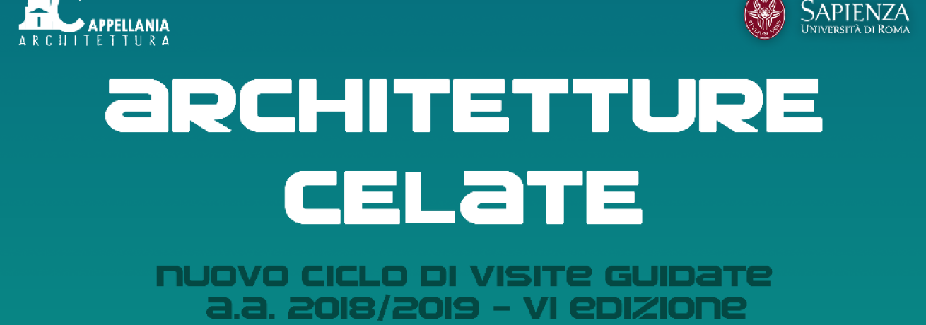 Architetture celate - nuovo ciclo di visite 11 gennaio 2019
