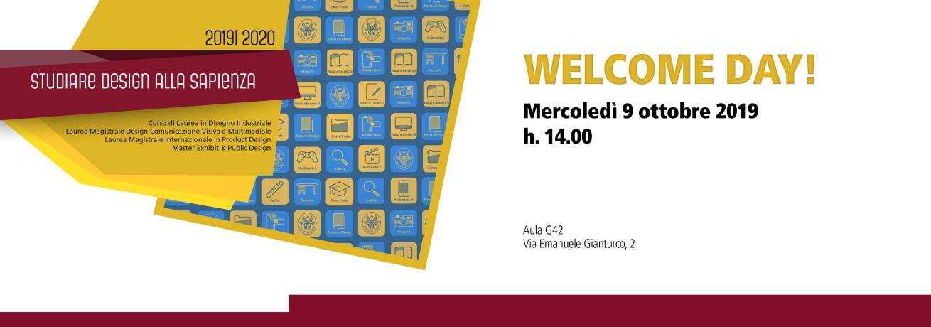 Welcome day - Design comunicazione visiva e multimediale