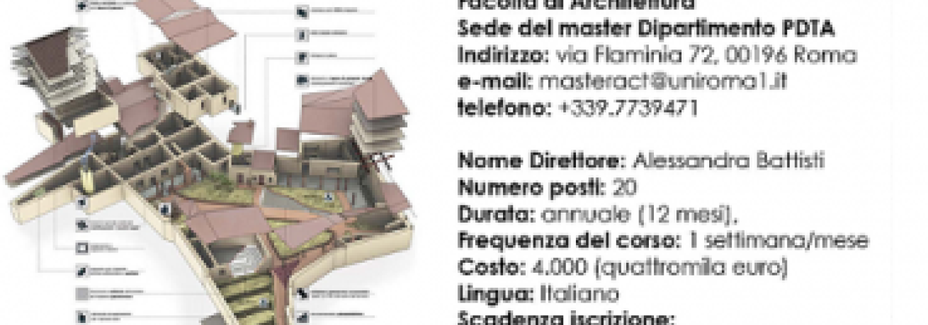 iscrizioni MASTER ACT 2^ liv.