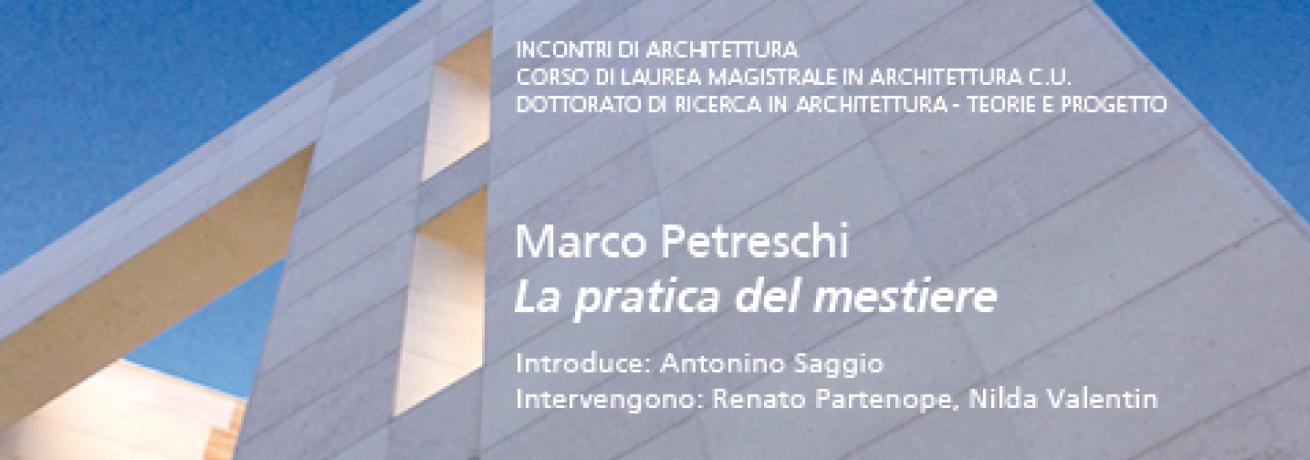 Lecture Marco Petreschi