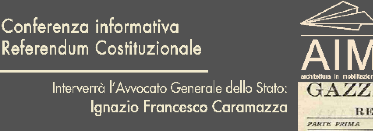 Conferenza informativa Referendum