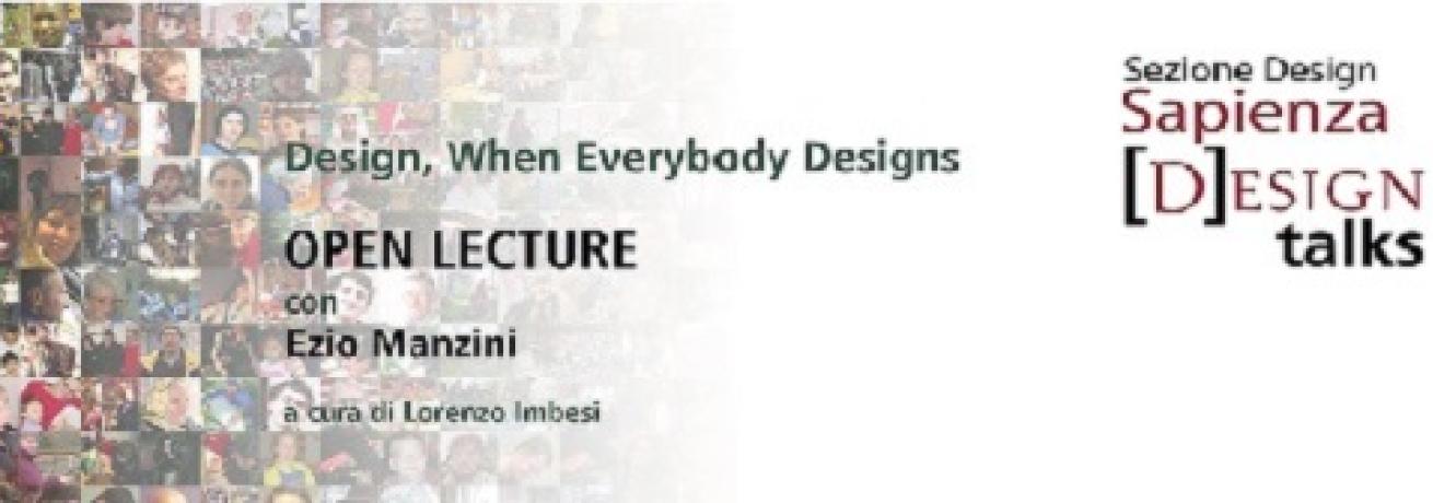 Lecture SAPIENZA DESIGN TALKS
